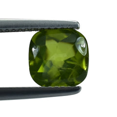 PERIDOT BUFFTOP CUSHION (OILY) 8MM 2.38 Cts.