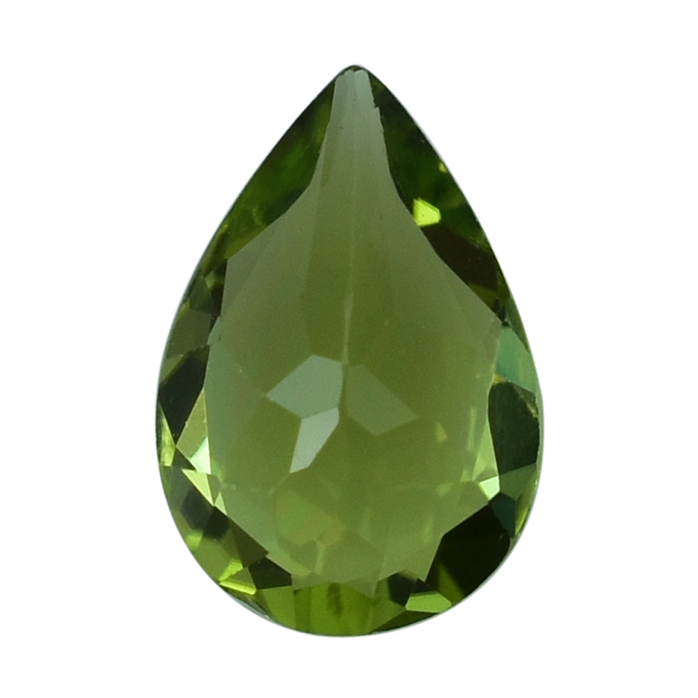 PERIDOT CUT PEAR (TOP) 8.75X5.75MM 1.08 Cts.