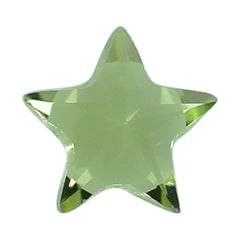 PERIDOT CUT STAR (CLEAN ) 4MM (THICKNESS:-2.60-3.00MM) 0.24 Cts.