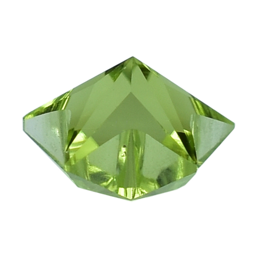 PERIDOT CUT STAR (CLEAN ) 4MM (THICKNESS:-3.90-4.30MM) 0.78 Cts.