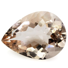 PEACH FLUORITE CUT PEAR 19X14MM 14.5 Cts.