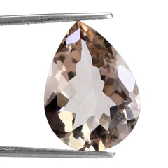 PEACH FLUORITE CUT PEAR 19X14MM 14.5 Cts.