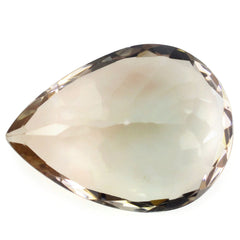 PEACH FLUORITE CUT PEAR 20X15MM 17.25 Cts.