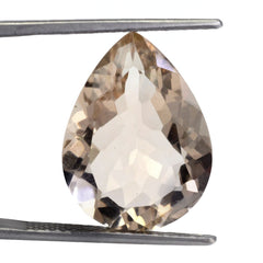 PEACH FLUORITE CUT PEAR 20X15MM 15.20 Cts.