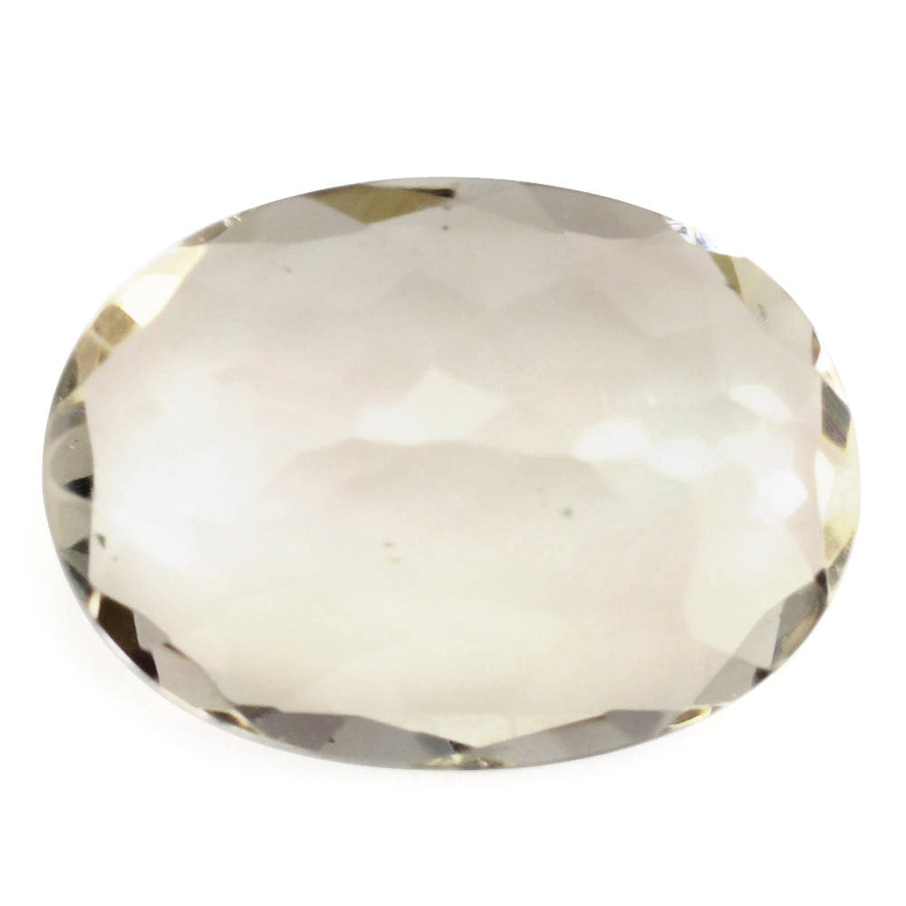 PEACH FLUORITE CUT OVAL 18.50X13.50MM 12.95 Cts.