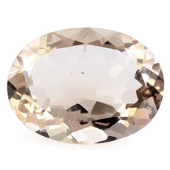 PEACH FLUORITE CUT OVAL 20X15MM 18.40 Cts.