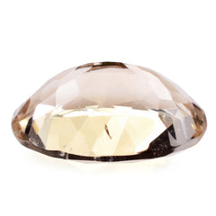 PEACH FLUORITE CUT OVAL 20X15MM 18.40 Cts.