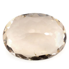 PEACH FLUORITE CUT OVAL 20X15MM 18.40 Cts.