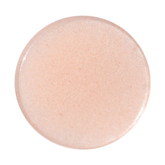 PEACH MOONSTONE PLAIN CAB ROUND CLEAN 12.00X12.00 MM 6.48 Cts.