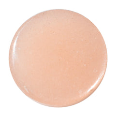 PEACH MOONSTONE PLAIN CAB ROUND CLEAN 7.00X7.00 MM 1.34 Cts.