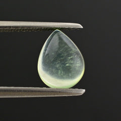PREHNITE PEAR CAB 9X7MM 1.65 Cts.