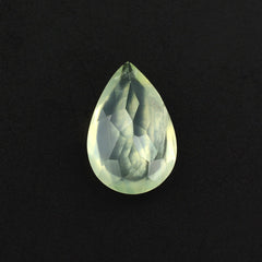 PREHNITE CUT PEAR 12X8MM 3.19 Cts.