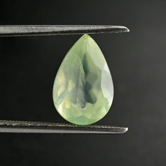 PREHNITE CUT PEAR 12X8MM 3.19 Cts.