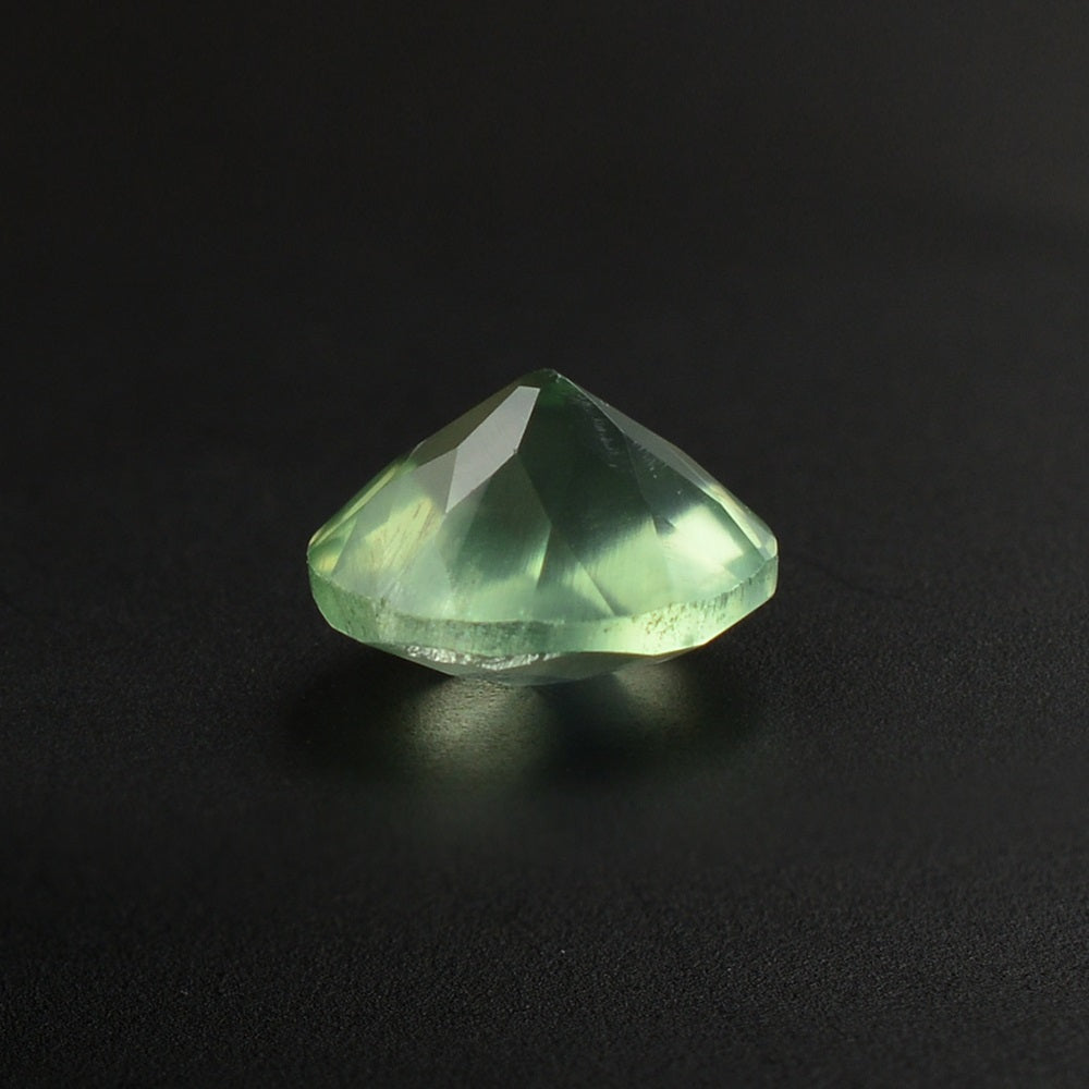 PREHNITE CHECKER CUT ROUND 8MM 1.84 Cts.
