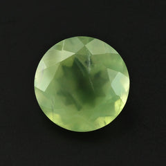 PREHNITE CUT ROUND 13MM 7.66 Cts.