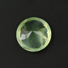 PREHNITE CUT ROUND 13MM 7.66 Cts.