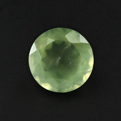 PREHNITE CUT ROUND 12MM 6.13 Cts.