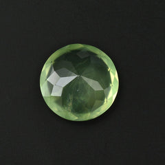 PREHNITE CUT ROUND 12MM 6.13 Cts.