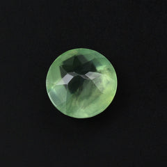 PREHNITE CHECKER CUT ROUND 10MM 3.60 Cts.