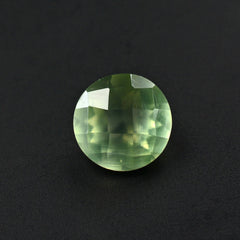 PREHNITE CHECKER CUT ROUND 8MM 1.89 Cts.