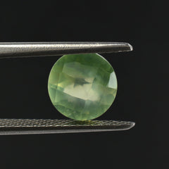 PREHNITE CHECKER CUT ROUND 8MM 1.89 Cts.