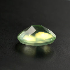 PREHNITE ROSE CUT OVAL 10X8MM 2.73 Cts.