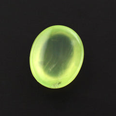 PREHNITE OVAL CAB 11X9MM 3.97 Cts.