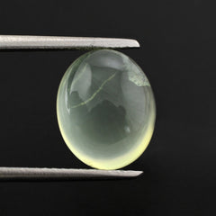PREHNITE OVAL CAB 11X9MM 4.25 Cts.
