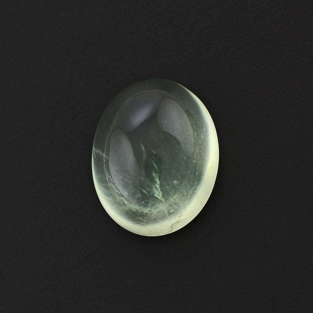 PREHNITE OVAL CAB 10X8MM 2.97 Cts.