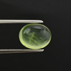 PREHNITE OVAL CAB 10X8MM 2.65 Cts.