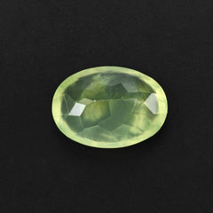 PREHNITE CUT OVAL 14X10MM 6.60 Cts.