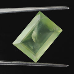 PREHNITE CUT BAGUETTE 14X10MM 7.81 Cts.