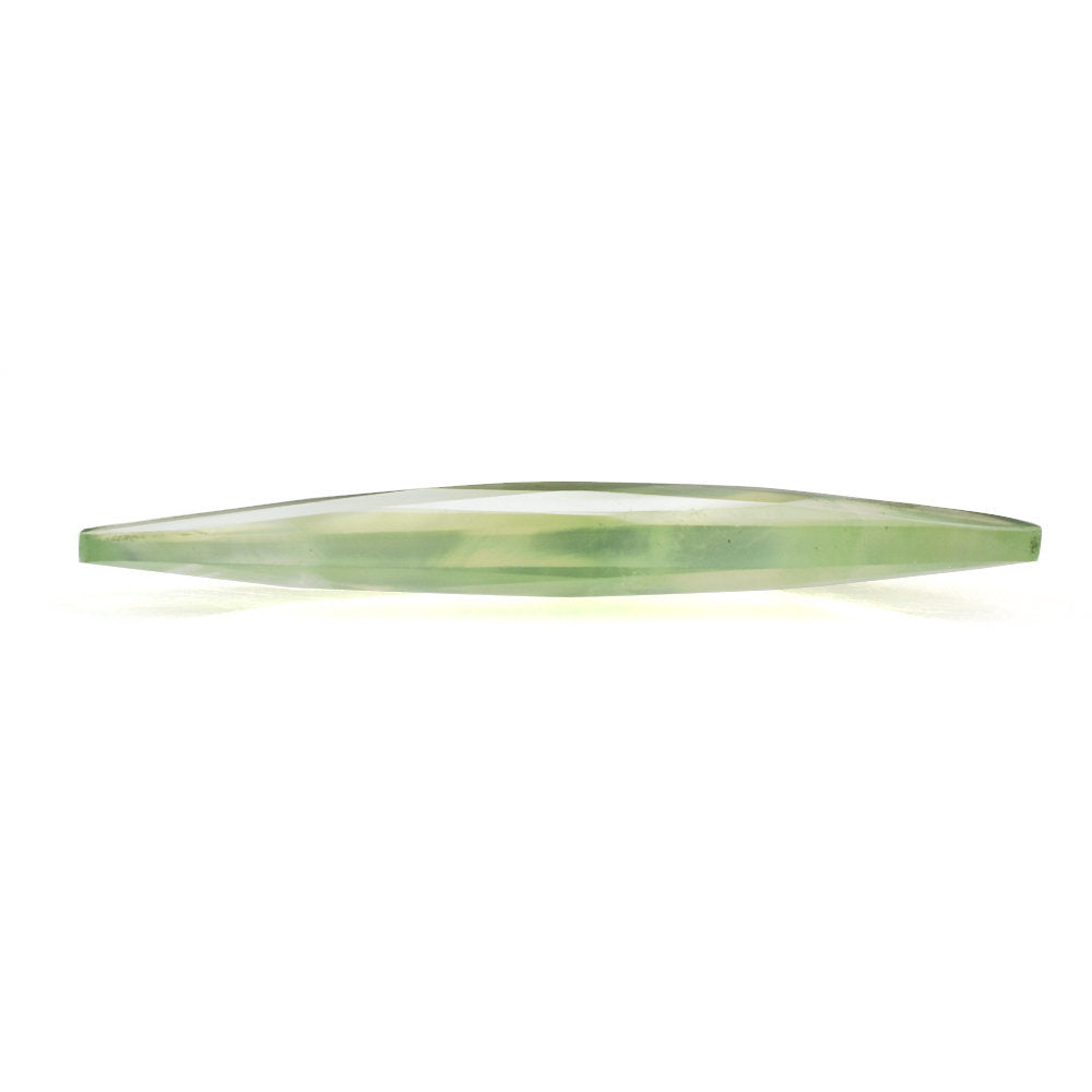 PREHNITE BRIOLETTE HALF PEAR 35X8.70MM 9.08 Cts.