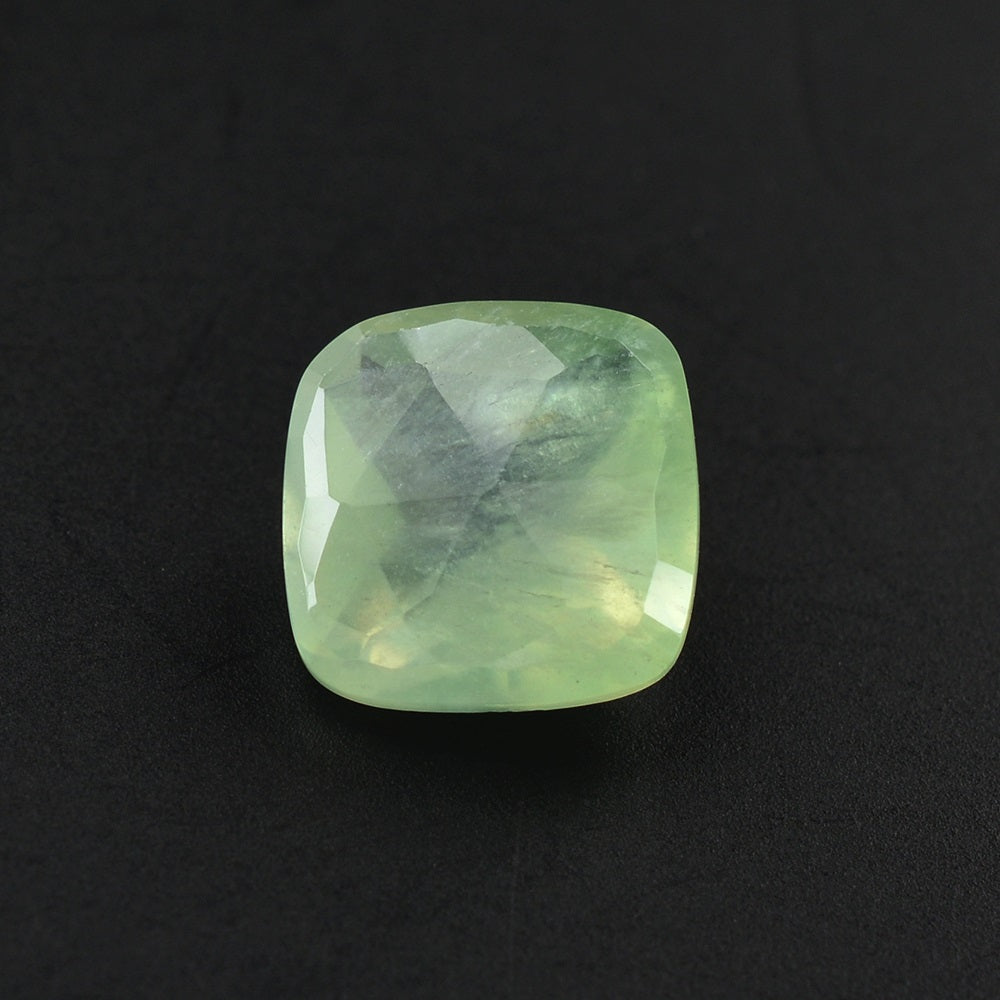 PREHNITE ROSE CUT CUSHION 9MM 3.05 Cts.