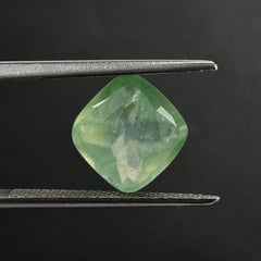 PREHNITE ROSE CUT CUSHION 9MM 3.05 Cts.