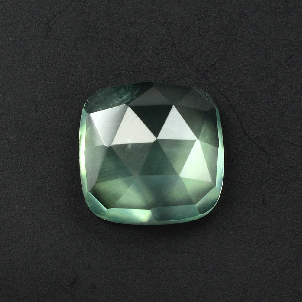 PREHNITE ROSE CUT CUSHION CAB 10MM 4.41 Cts.