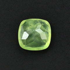 PREHNITE CUT CUSHION 11MM 5.43 Cts.