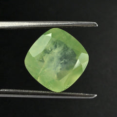 PREHNITE CUT CUSHION 11MM 5.43 Cts.