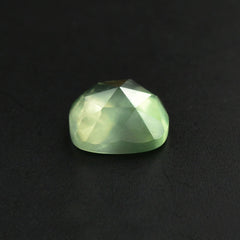 PREHNITE ROSE CUT CUSHION CAB 8MM 2.23 Cts.