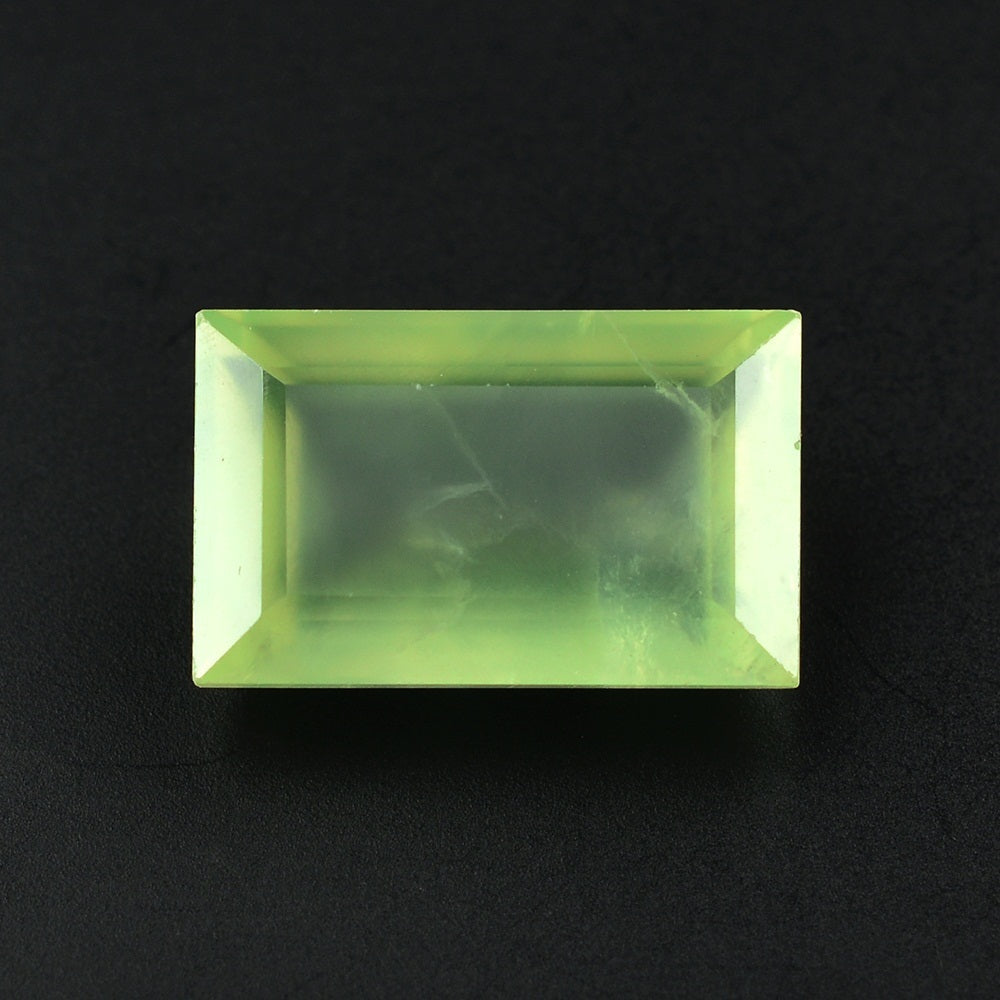 PREHNITE CUT BAGUETTE 16X10MM 9.80 Cts.