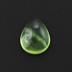 PREHNITE PEAR CAB 10X8MM 2.50 Cts.