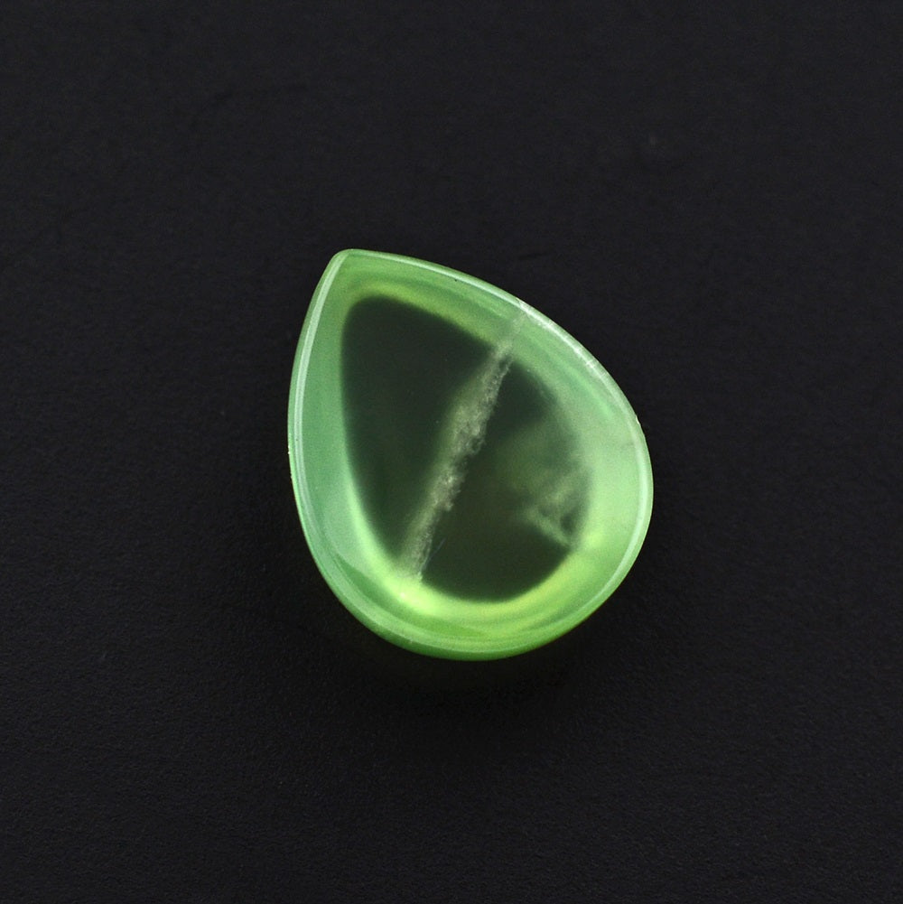 PREHNITE PEAR CAB 10X8MM 2.50 Cts.