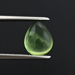 PREHNITE PEAR CAB 10X8MM 2.50 Cts.