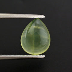 PREHNITE PEAR CAB 10X8MM 2.55 Cts.