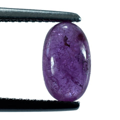 PINK SAPPHIRE (GLASS FILLED) OVAL CAB 10X6MM 2.70 Cts.
