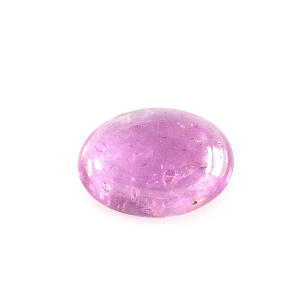 PINK SAPPHIRE (GLASSFILLED) OVAL CAB 7X5MM 1.20 Cts.