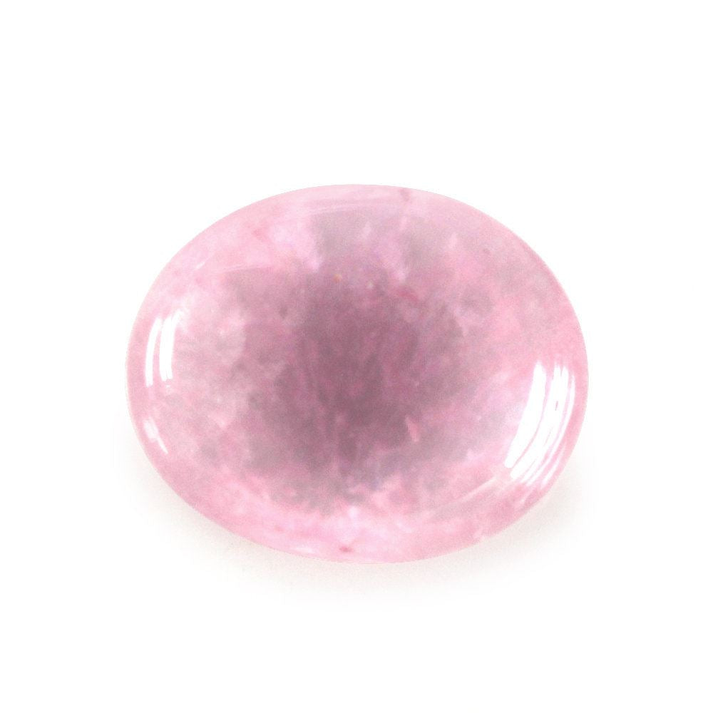 PINK SAPPHIRE (GLASSFILLED) OVAL CAB 11X9MM 3.82 Cts.