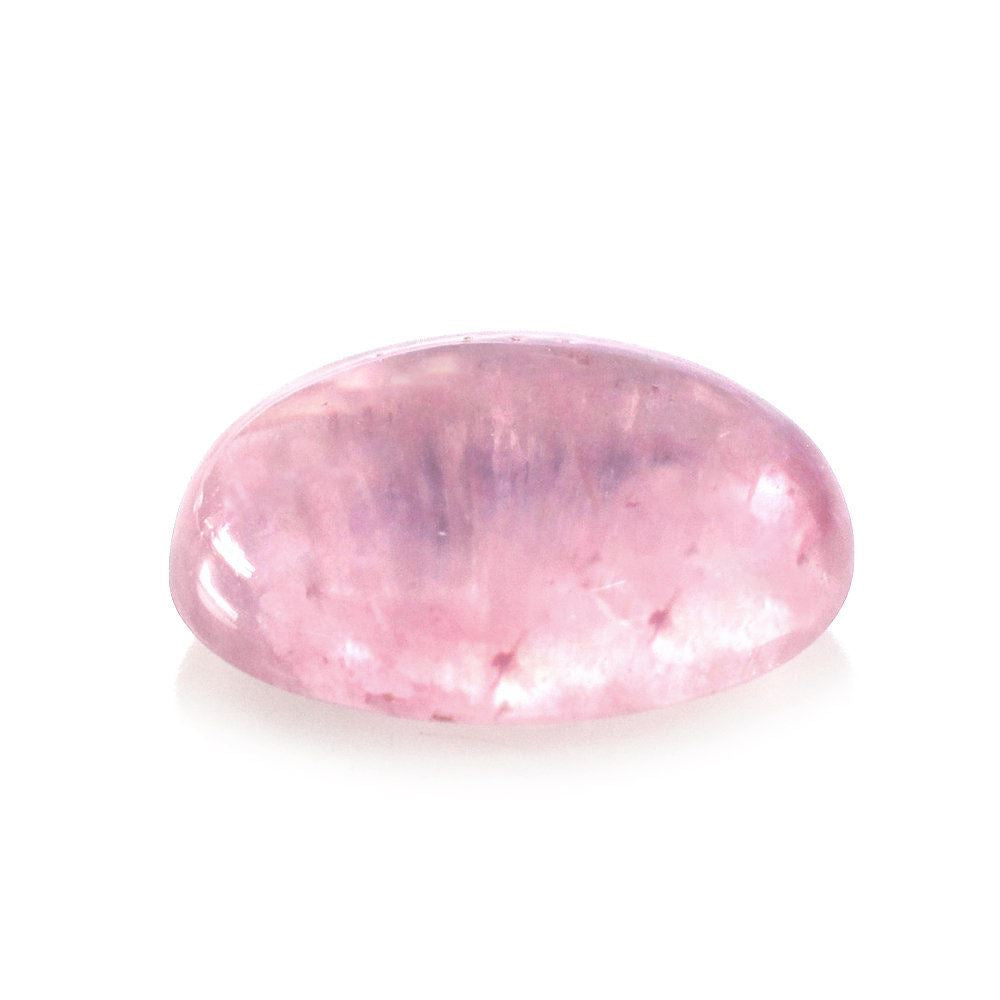 PINK SAPPHIRE (GLASSFILLED) OVAL CAB 11X9MM 3.82 Cts.