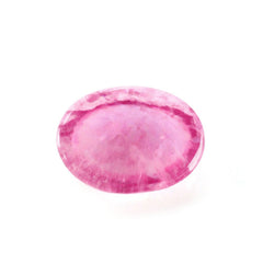 PINK SAPPHIRE (GLASSFILLED) OVAL CAB 8X6MM 1.31 Cts.