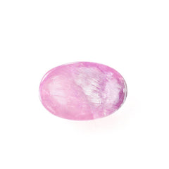 PINK SAPPHIRE (GLASSFILLED) OVAL CAB 6X4MM 0.51 Cts.